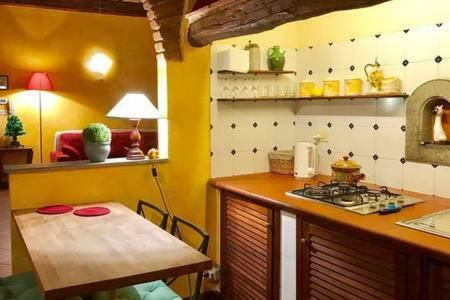 Real Rustic Tuscany Style In Center Florenţa Exterior foto